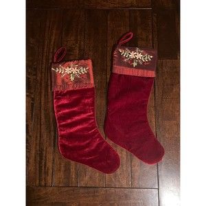 Set of 2 Christmas Stockings